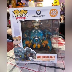 Funko Pop Games Overwatch: Wrecking Ball #488,